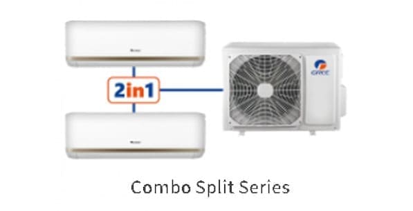 AC Split Gree GWC07+GWC07 0.75PK+0.75PK